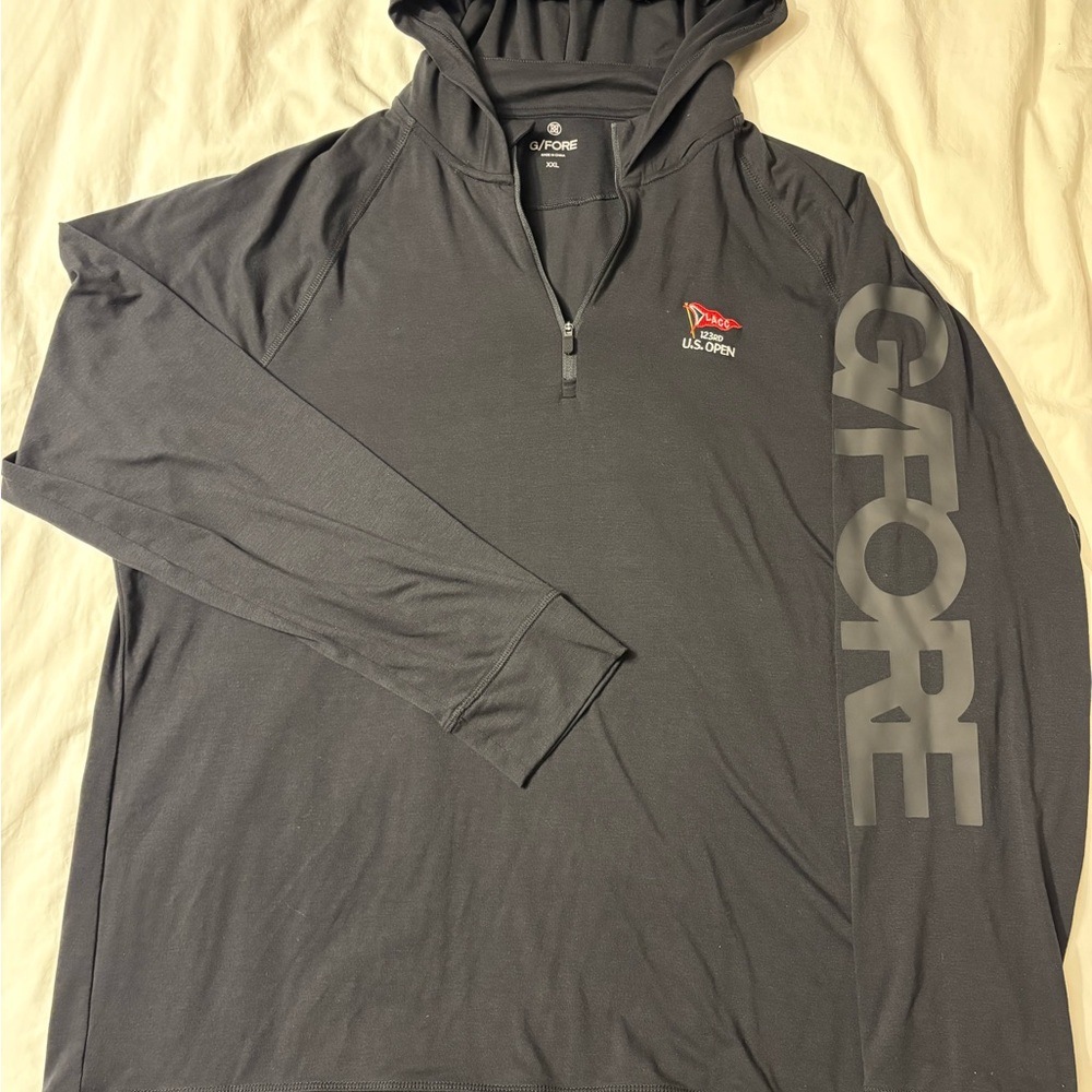G/FORE Black Long Sleeve Pullover
